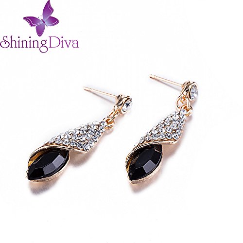 18k Crystal Fancy Earrings