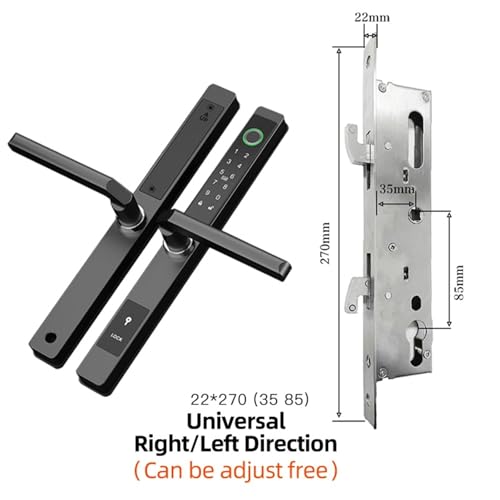 Serrure connectée Bluetooth avec code RFID et empreinte digitale - 3