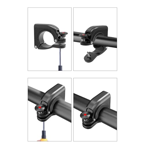 Campanas de bicicletas eléctricas recargables de sonido regulable 6