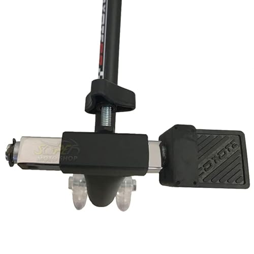 Cavalete Traseiro Coyote Modelo TOP para Motos Sem Suporte/Slider de Balança - Preto