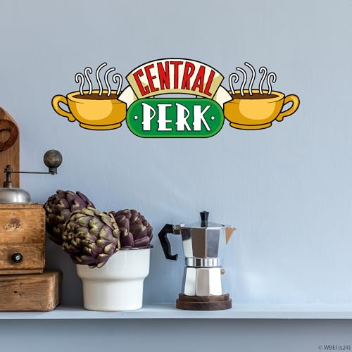 Image of Friends Wall Sticker - Friends Central Perk Sign Decal Wall Art (60cm Width x 20cm Height)