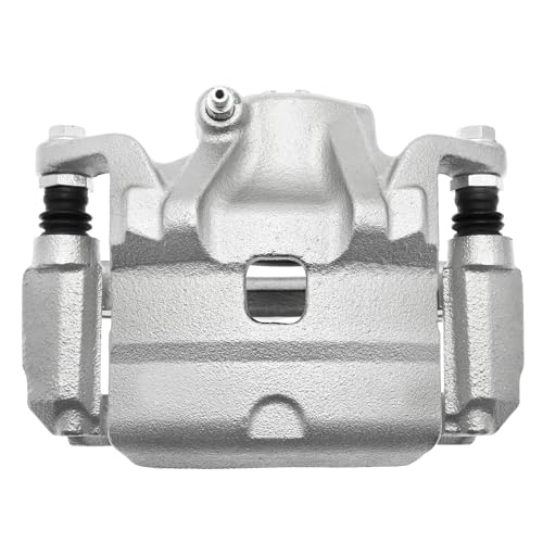 Image of Detroit Axle - Front Right Brake Caliper for 2010-2013 Nissan Altima, 2011-2012 Sentra, Passenger Side Disc Brake Caliper with Bracket Replacement