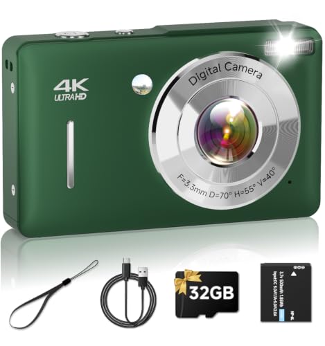 Green 44MP Compact Digital Camera