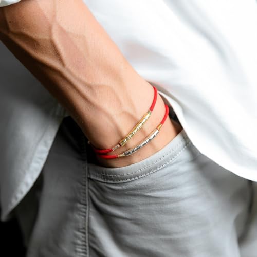 Buddha & Karma Tibetan Red String Bracelet - Handmade Buddhist Lucky Charm for Protection, Good Fortune & Positive Energy - Spiritual Bracelet for Men & Women - Adjustable Bracelets for Daily Wear3