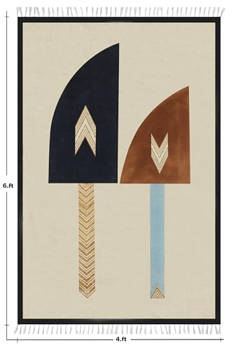 Tapis carré en coton lavable Kilim pour simplifier l'entretien