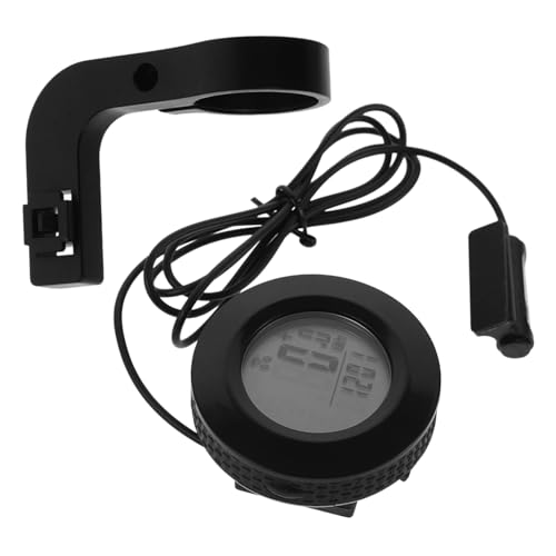 UPKOCH Stopwatch Multi-Function Speedometer Bike Meter Speedometer Professional Bike Speedometer Cycling Computers Bike Speed Meter Mountain Bike Speedometer Cycle Computer Plastic Black