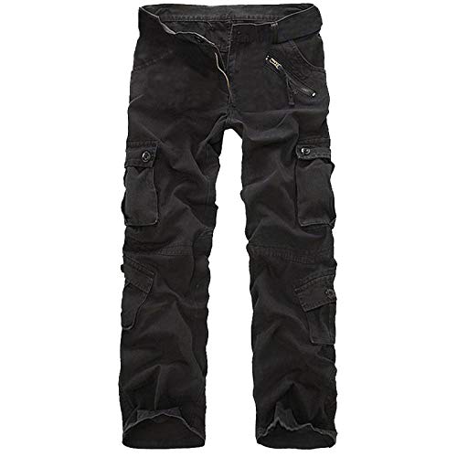 Pantalon large en coton homme avec poches pour un look quotidien décontracté