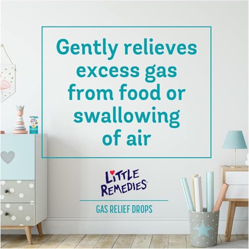 Image of Little Remedies Newborn Gas Relief Drops, Relieves Discomfort from Gas, Baby Medicine with No Artificial Flavors or Dyes, Natural Berry Flavor, 1 Fl Oz (Pack of 3)
