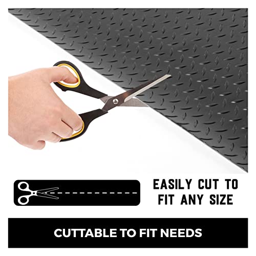 5 mm dick - Detailansicht von 2 Rollen Garagenbodenmatten 14,7x3,6ft – Dealfoxx.de