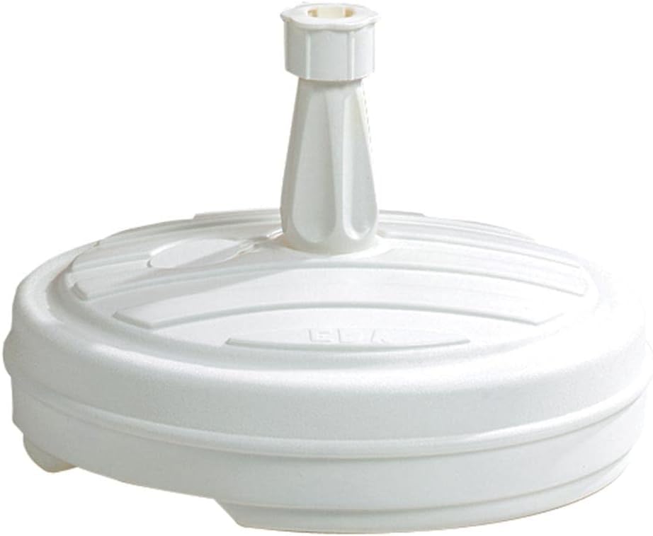 PIED DE PARASOL - E 42 CM - PLASTIQUE - BLANC
