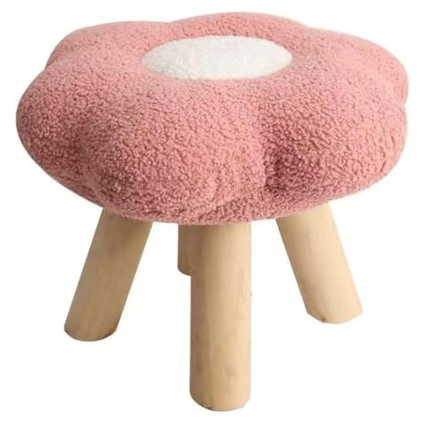 ggtuyt Comfortable Flower-Shaped Storage Ottoman Cover