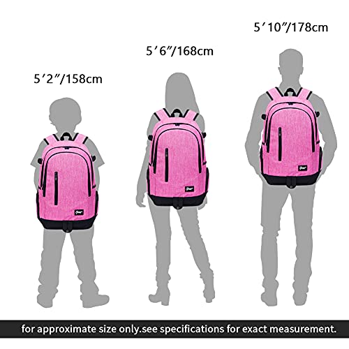 rickyh style School Backpack Travel Bag for Men & Women Lightweight College Back Pack with Laptop Compartmen - Image 5