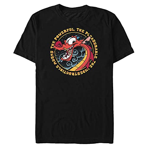 T-Shirt Disney Dragon 4XL Coupe Longue Homme Fort et Grand