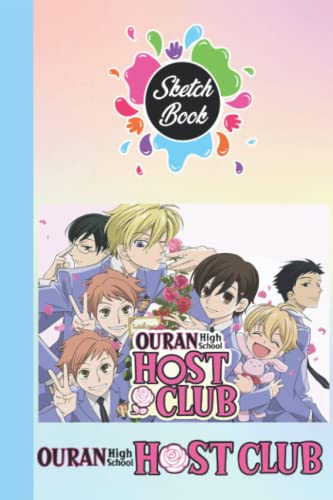 Ouran High School Host Club Sketch Book Manga Anime Merch: Ouran High School Host Club Art | Ouran High School Host Club SketchBook Fanart | Blank ... Occasion Gifts in Work Office, Home, School