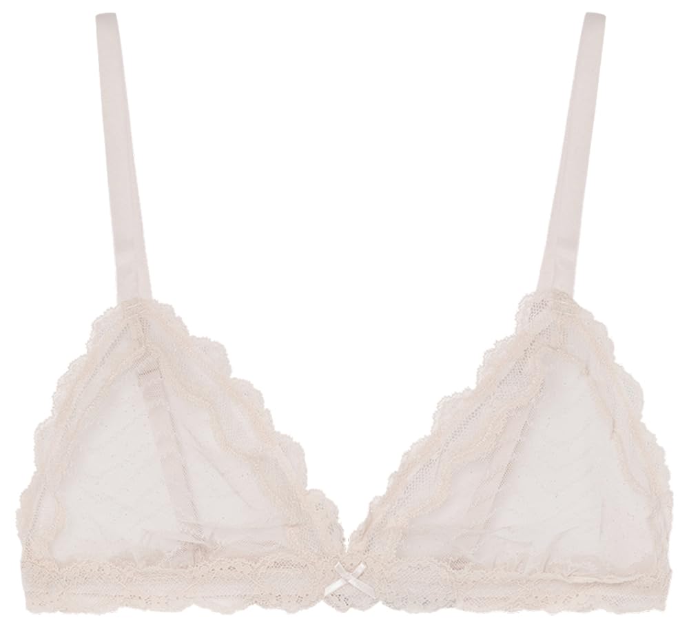 Women'secret Triangle Bra, Light Pink, 40b, Pink, 34B