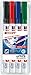 Produktbild Edding 484004 Permanent Marker (schwarz, blau, grün, rot, multicolor)