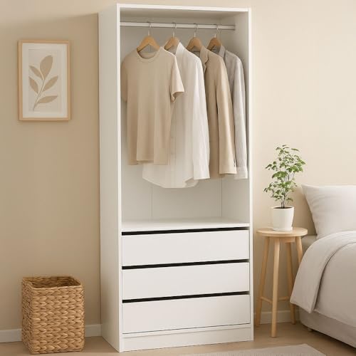 Milton & Oldbrook Garde-Robe Ballina Blanc