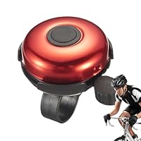 Sonnette De Vélo 100 DB - Léger En Alliage D'Aluminium, Étanche - Pour VTT, Vélo De Route, Enfants Et Adultes