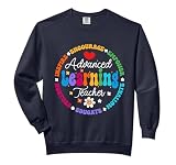 Groovy Advanced Learning Teacher Appreciation Week Comfort Colors Adult Sweatshirt