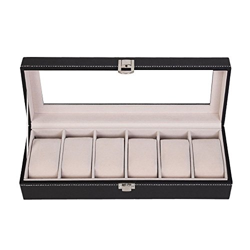 Thxbyebye Leather Watch Box Case Organizer Jewelry Drawer For Storage And Display For Men & Women High-Grade Leather Watch Collection Storage Box #TOP5