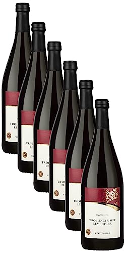 WZG Württemberger Trollinger/Lemberger Qualitätswein, 6 x 1L