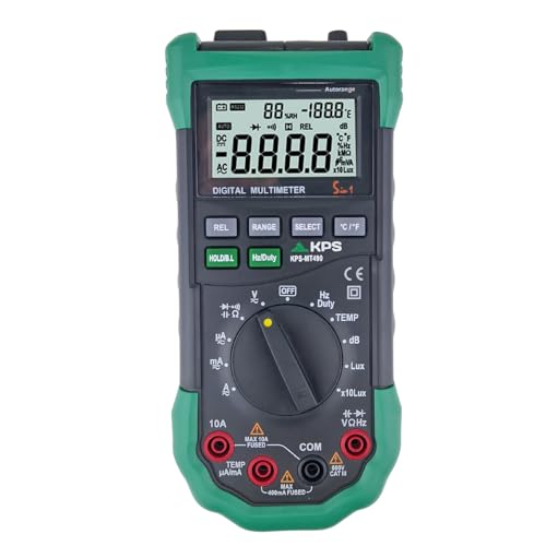 Multimètre numérique de tension 600V pour résoudre les pannes de courant et d'humidité relative