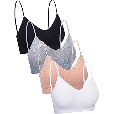 Blulu 4-Piece Padded Bralette Set Cover