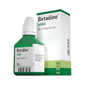 Betadine 100mg/ml – 30ml door EGIS