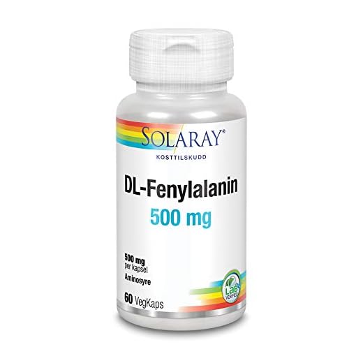 Solaray L-fenylalanin | 60 Kapslar