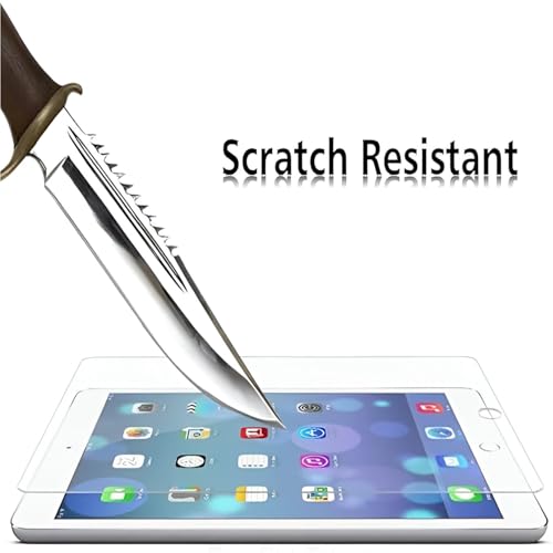 Image of Tempered Glass Full Screen Protector for Apple iPad 2 /3 /4 (2011, 2012 Old Version) Anti-Scratch & Smudge Proof (Transparent) (Pack of 1)