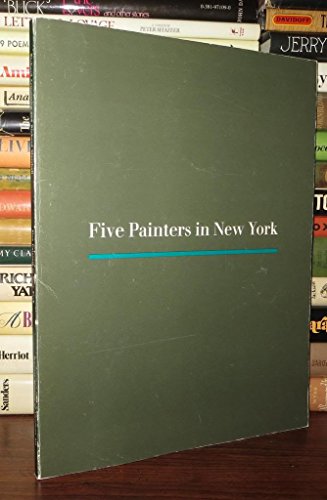 Five Painters in New York: Brad Davis, Bill Jen... 0874270189 Book Cover