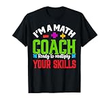 Funny Math Coach Mathematics T-Shirt