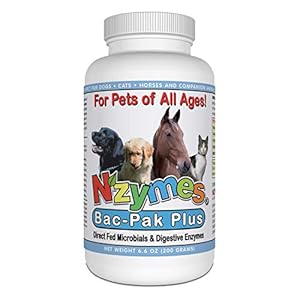 Bac-Pak Plus 200 Grams Digestive Enzymes and Probiotics for Digestion, Loose Stools, Diarrhea, Constipation, Improved Nutrient Uptake – Made in The USA
