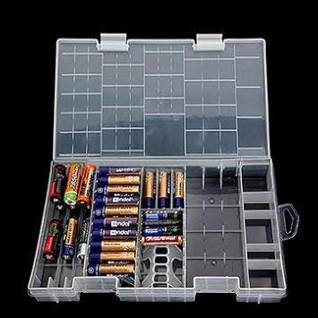 3NH Aaa Aa C D 9V Battery Holder Hard Case Storage Box