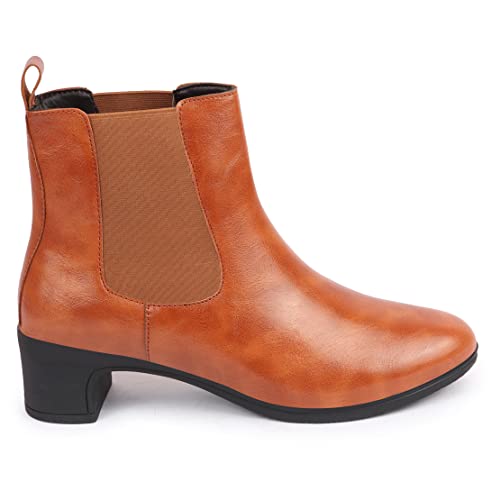 Image of FAUSTO Women Flared Heel Boots