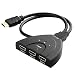 3Csmart 3 Port HDMI Switch with Pigtail Cable Supports 3D, 1080P, HD Audio
