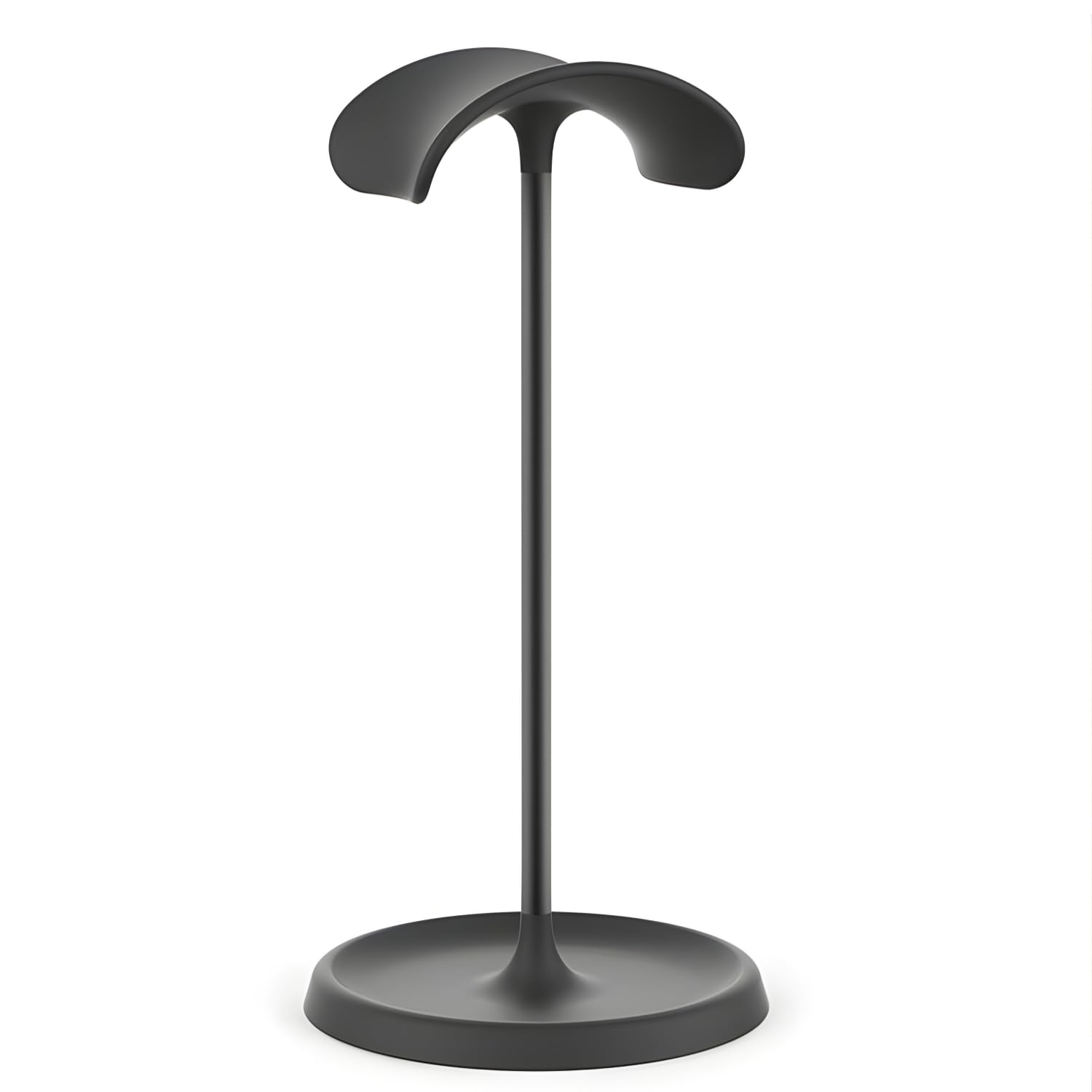 OIVO INDIA Aluminum Headphone Stand with Heavy Base, Gaming Headset Holder with Curved ABS Headrest & Storage Base, Universal Desktop Stand for Headphones (Black)-image-37