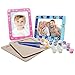 VHALE DIY Paint Your Own Picture Frame, 4 Sets of MDF Wood Photo Frames (5 x 7 inch) with Stand, for Children to Paint and Decorate, Classroom Arts and Crafts, Party Favors for Kids