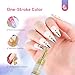 SAVILAND Essentials Nail Art Pen Set: 12PCS Quick Dry 3D Nail Polish Pens for Nail Art Design with Fine Tips Acrylic Paint Markers for Drawing Liner Dotting and DIY Manicure Tools Kit at Home