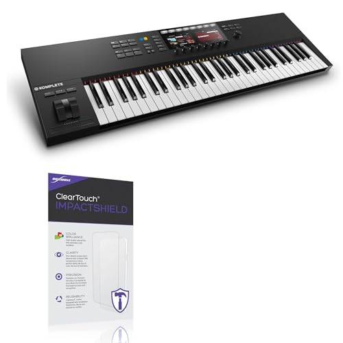 BoxWave Screen Protector Compatible with Native Instruments Komplete Kontrol S61 - ClearTouch ImpactShield (2-Pack), Impenetrable Screen Protector Flexible Film