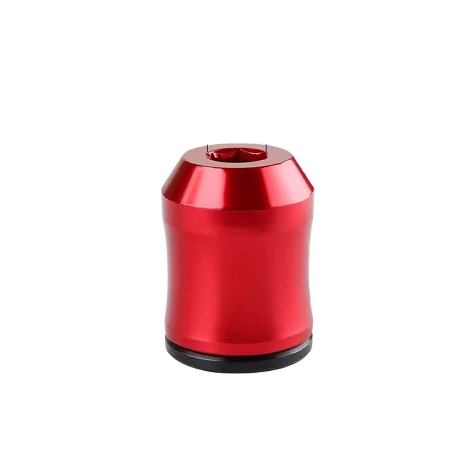 Bigbibi Red 3/5Pcs Magnetic Screw Rings - Durable Magnetized Ring Screwdriver Bits For Woodworking With 6.35Mm Shank(Red)