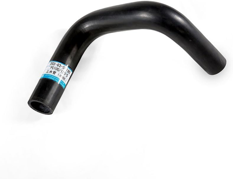 Upper HOSE Water pipe P0010 38032 10936 HM-F00010 203-03-56180 2030356180 Compatible with Komatsu PC100-5 PC120-5(OLE) PC100-5 PC120-5（NEW）Excavator(Inside diameter:34-40mm)