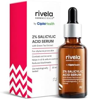 Rivela Dermascience 2% Salicylic acid face serum - 30ml
