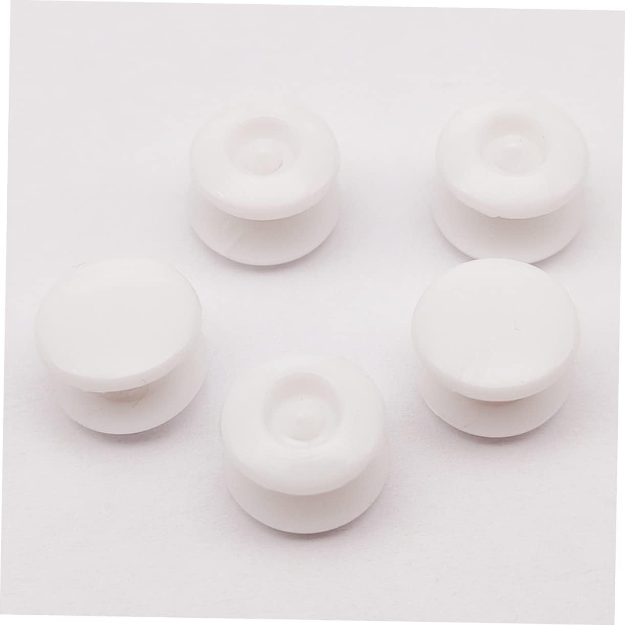 IWOWHERO 1bag Disposable Snaps for Mask Strap Elastic Resin Buckle Mask Fastening Button Strap Buckle Face Cord Locks