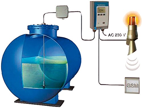 Preisvergleich Produktbild Afriso Kraftstoffstand Messgerät für Heizung TankControl10 / L, Brennstoff Diesel der