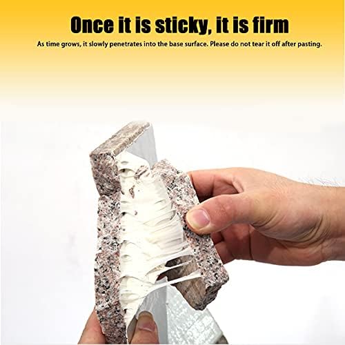 Butyl Tape, Putty Tape, Industrial Sealant Tape, Aluminum Foil Self-Adhesive Thick Repair Tape, Waterproof Leak Tape Waterproof Tape for Repairing Roof Crack Gutter and Hole, 50mm (W) x 5M (L)