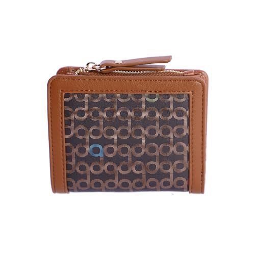 Cartera para Mujer DON ALGODON Rous en Piel sintética marrón con Cremallera