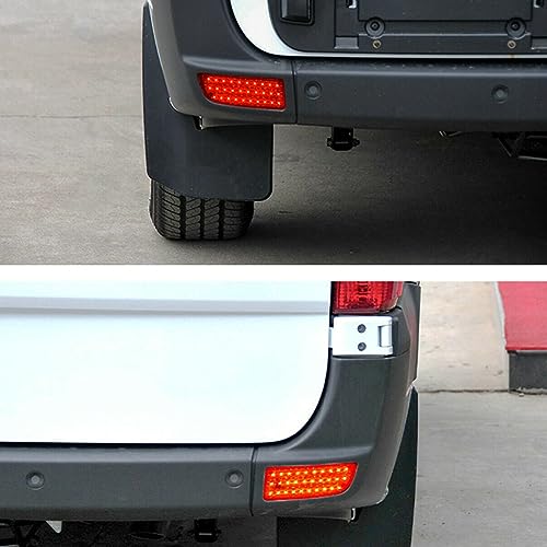 Image of 2Pcs Red LED Rear Bumper Reflector Lights Brake Lights For Mercedes Sprinter 2007 2008 2009 2010 2011 2012 2013 2014 2015 2016 2017 2018