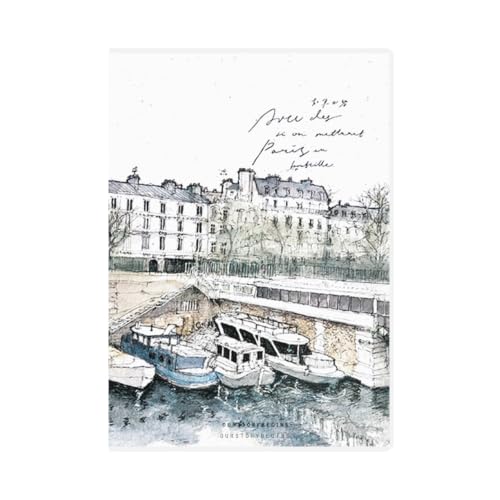 Carnet de notes A4 Littéraire étanche If Paris pour ne plus perdre vos écrits