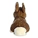 Aurora® Realistic Miyoni® Eastern Cottontail Rabbit Stuffed Animal - Lifelike Detail - Cherished Companionship - Brown 11 Inches